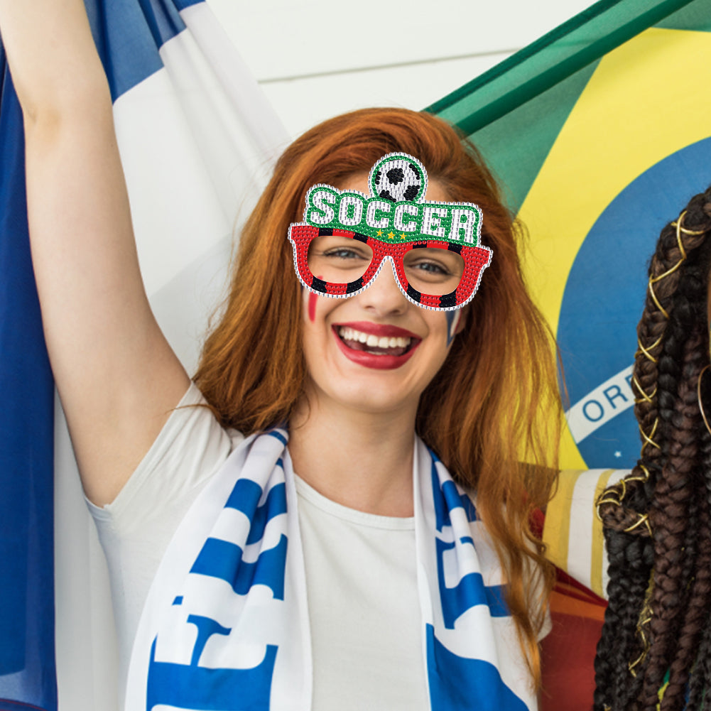 Diamond Painting Decorative Spectacles Handmade DIY Glasses Props Children Gifts