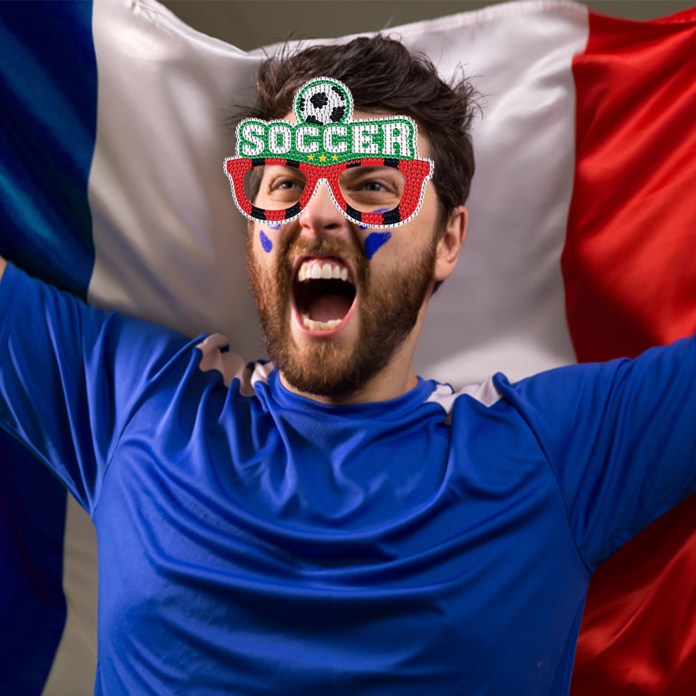 Diamond Painting Decorative Spectacles Handmade DIY Glasses Props Children Gifts