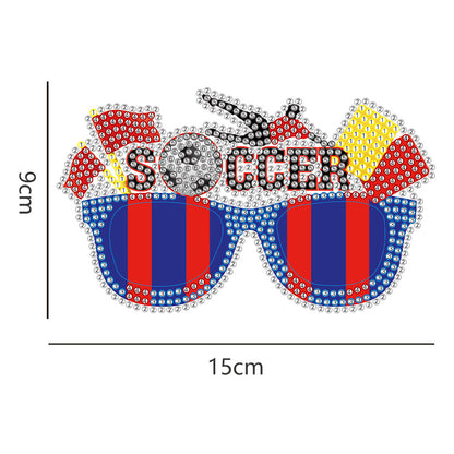 Diamond Painting Decorative Spectacles Handmade DIY Glasses Props Children Gifts