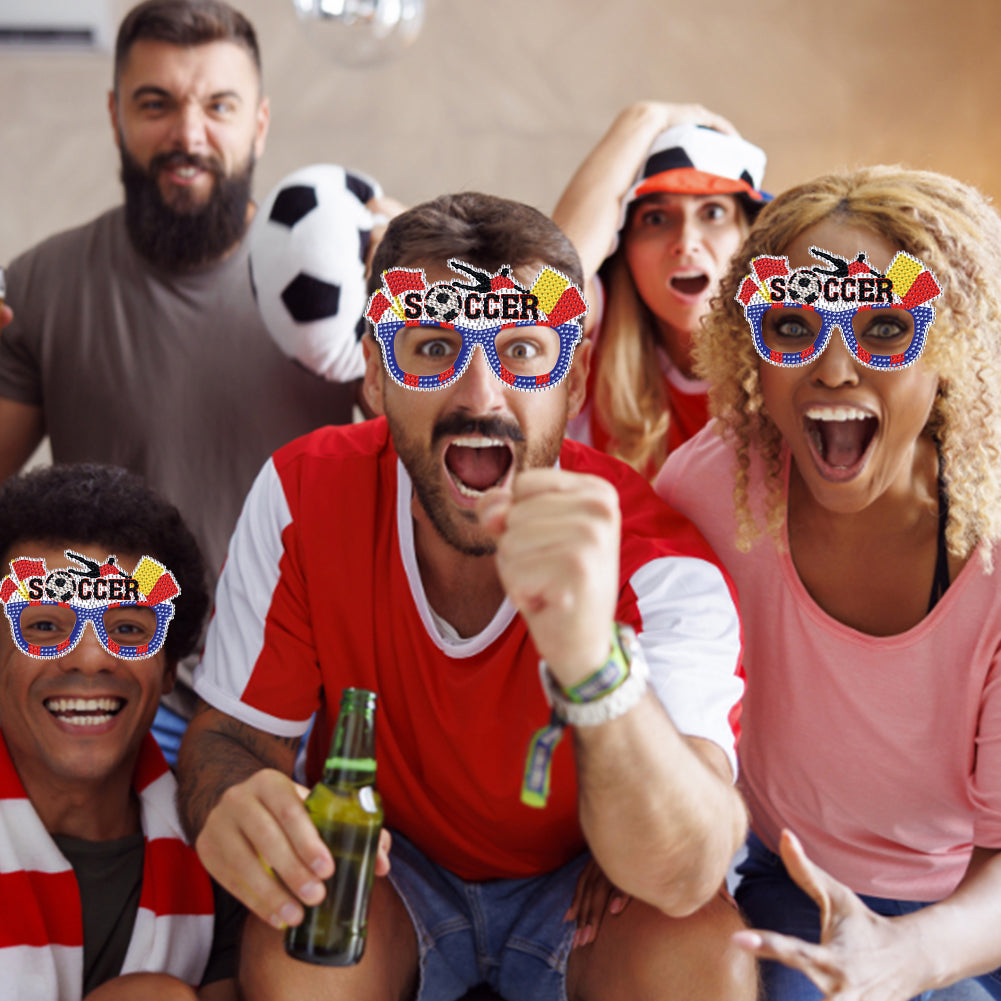 Diamond Painting Decorative Spectacles Handmade DIY Glasses Props Children Gifts