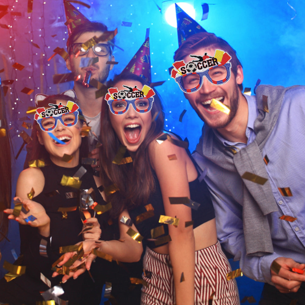 Diamond Painting Decorative Spectacles Handmade DIY Glasses Props Children Gifts