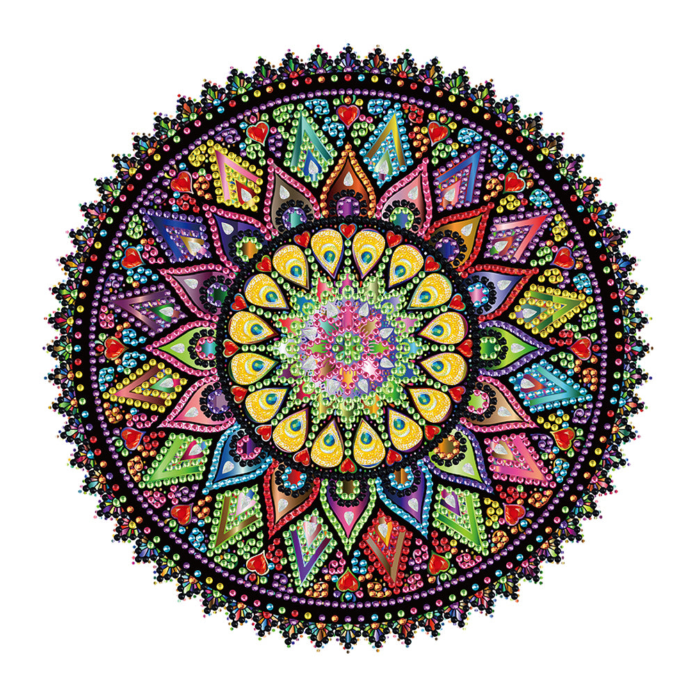 Mandala - Special Shaped Drill Diamond Painting 30*30CM