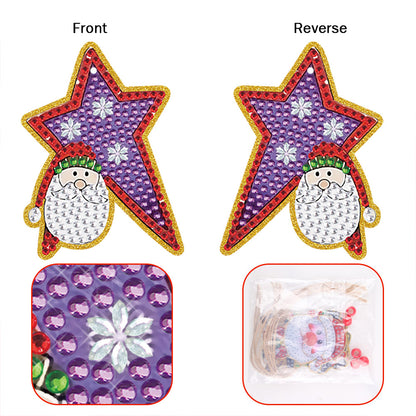 5pcs Diamond Painting Atmosphere Decoration Handmade for Children Christmas Gift