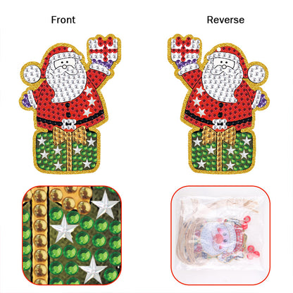 5pcs Diamond Painting Atmosphere Decoration Handmade for Children Christmas Gift