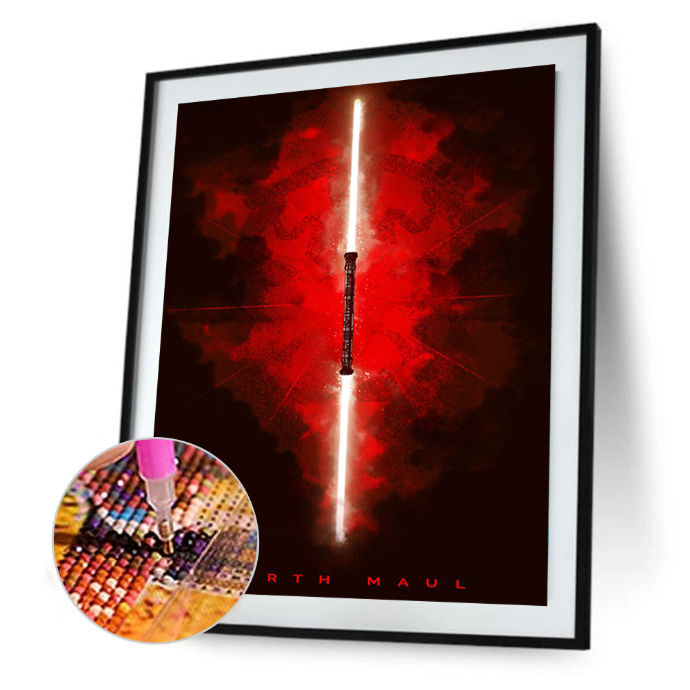 Star Wars - Full Round Drill Diamond Painting 30*40CM