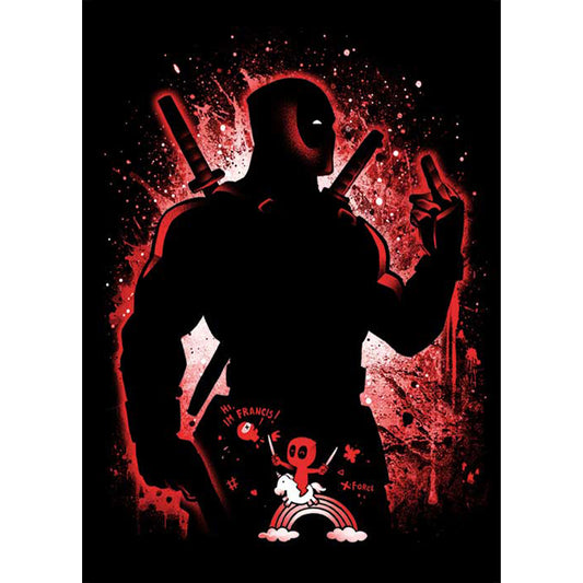 Deadpool - Full Round Drill Diamond Painting 30*40CM