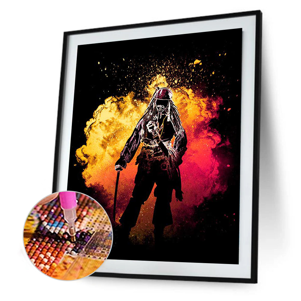 Pirates Of The Caribbean - Full Round Drill Diamond Painting 30*40CM