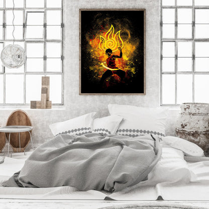 Avatar: The Last Airbender - Full Round Drill Diamond Painting 30*40CM