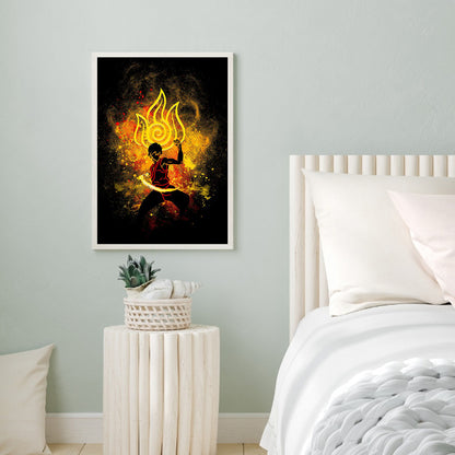 Avatar: The Last Airbender - Full Round Drill Diamond Painting 30*40CM