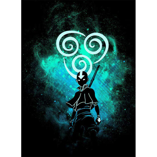 Avatar: The Last Airbender - Full Round Drill Diamond Painting 30*40CM