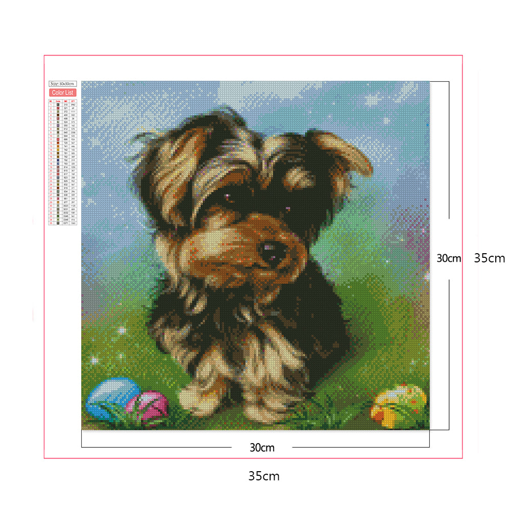 Yorkshire Terrier - Full Square Drill Diamond Painting 30*30CM