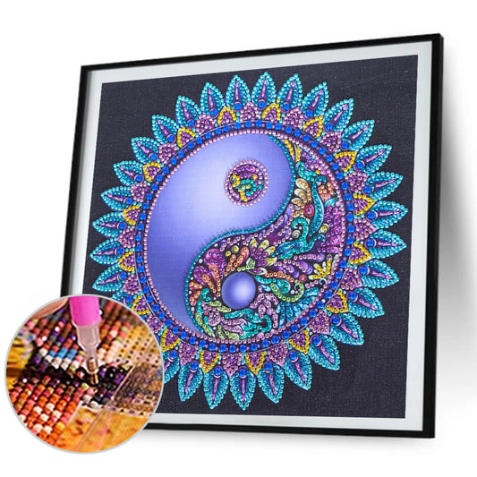 Mandala - Full Square Drill Diamond Painting 30*30CM