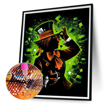 Mad Hatter - Full Round Drill Diamond Painting 40*50CM