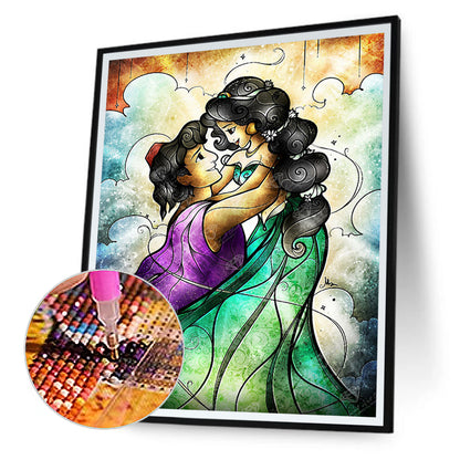 Princess Jasmine - Full Round Drill Diamond Painting 30*40CM