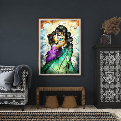 Princess Jasmine - Full Round Drill Diamond Painting 30*40CM