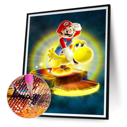 Super Mary - Full Round Drill Diamond Painting 40*50CM