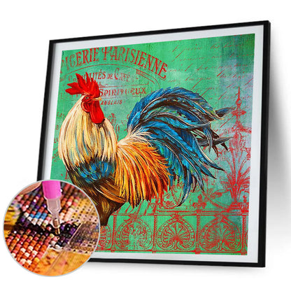 Rooster - Full Square Drill Diamond Painting 50*50CM