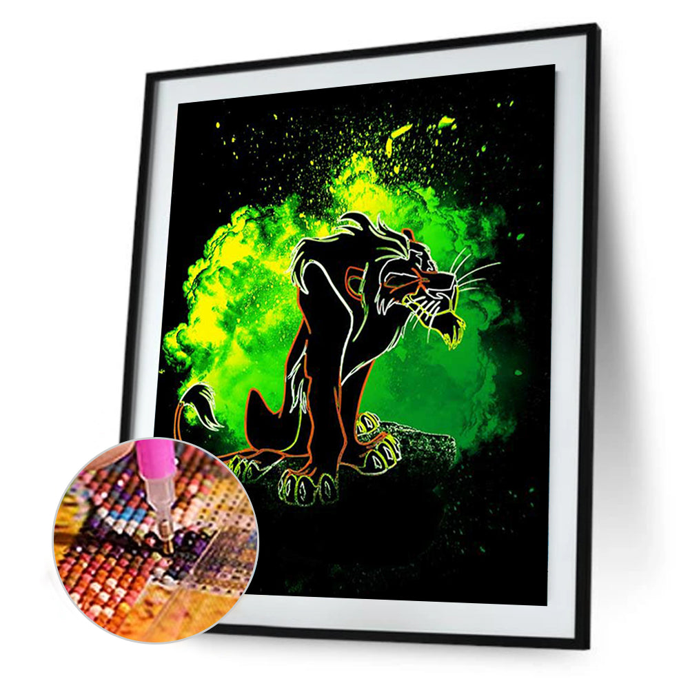 Scar - Full Square Drill Diamond Painting 40*50CM