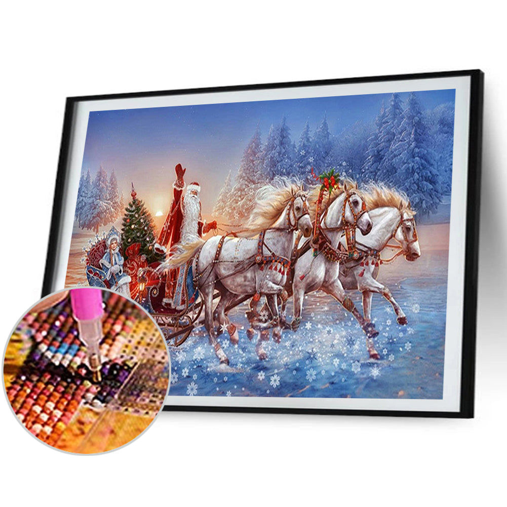 Santa Claus - Full Square Drill Diamond Painting 60*40CM