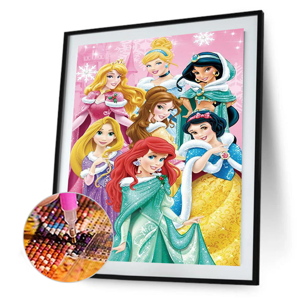 Disney Princess - Full Square Drill Diamond Painting 40*50CM