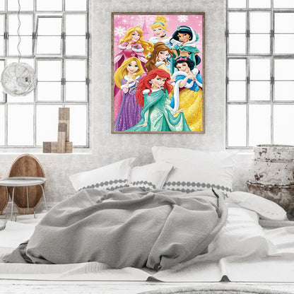 Disney Princess - Full Square Drill Diamond Painting 40*50CM