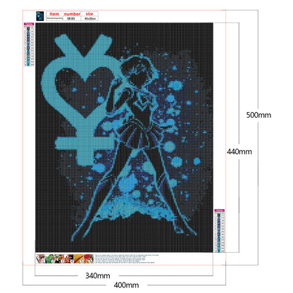 Sailor Moon - Full Square Drill Diamond Painting 40*50CM