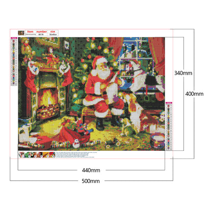 Santa Claus - Full Square Drill Diamond Painting 50*40CM