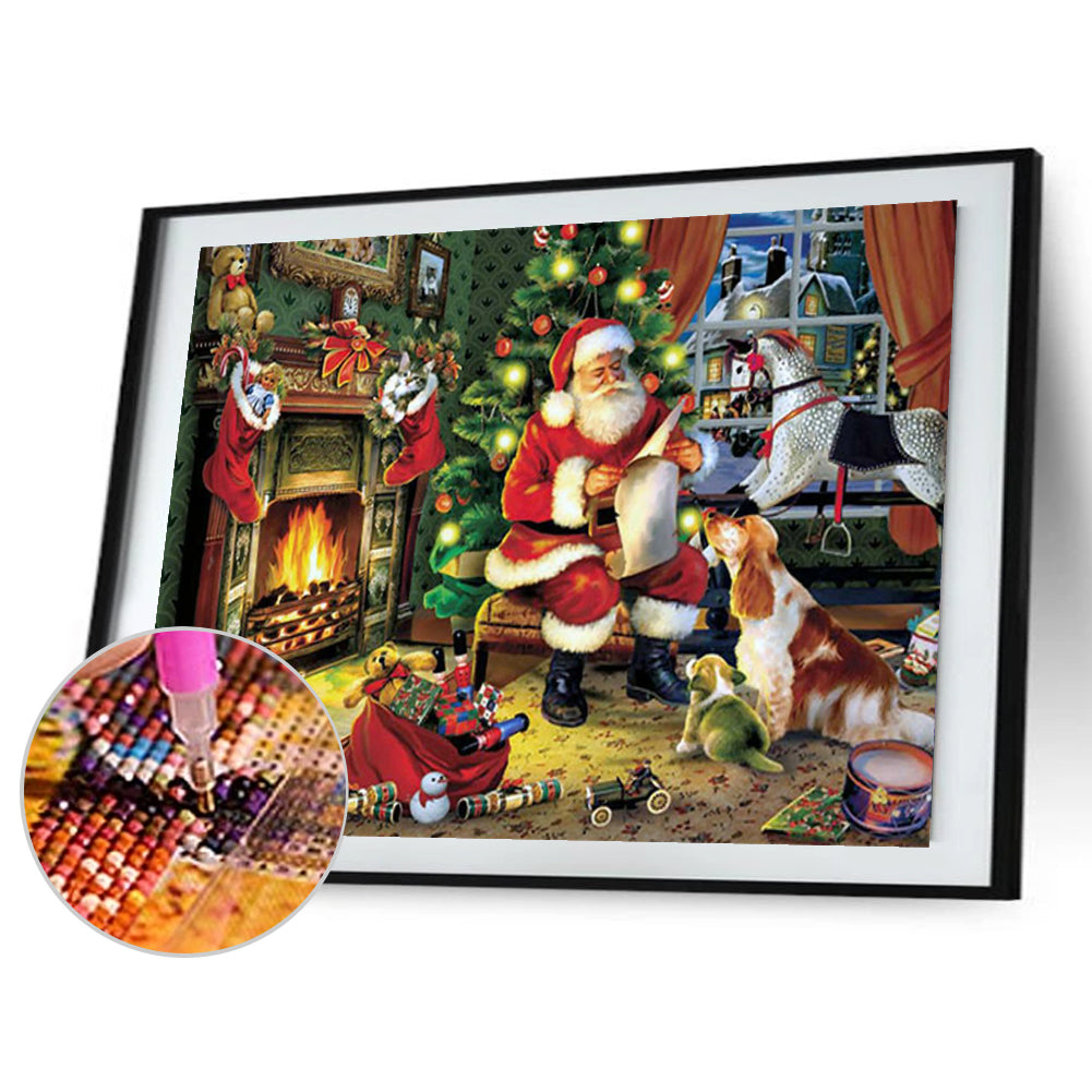 Santa Claus - Full Square Drill Diamond Painting 50*40CM