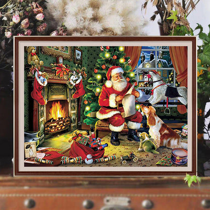 Santa Claus - Full Square Drill Diamond Painting 50*40CM