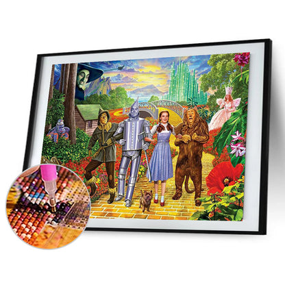 The Wizard Of Oz - Full Square Drill Diamond Painting 50*40CM