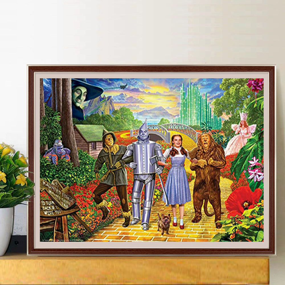 The Wizard Of Oz - Full Square Drill Diamond Painting 50*40CM