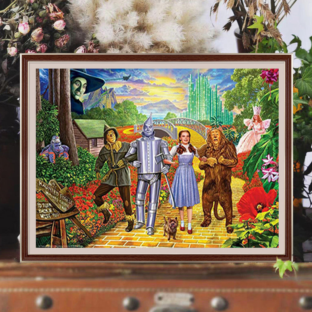 The Wizard Of Oz - Full Square Drill Diamond Painting 50*40CM