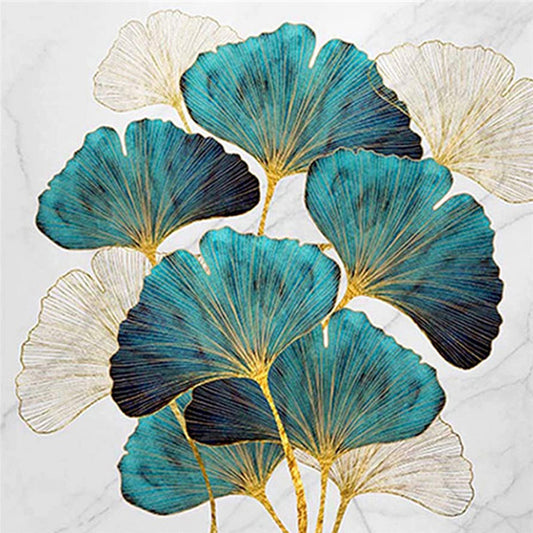 Ginkgo - Full Round Drill Diamond Painting 30*30CM