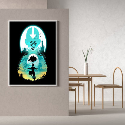 Avatar: The Last Airbender - Full Round Drill Diamond Painting 30*40CM