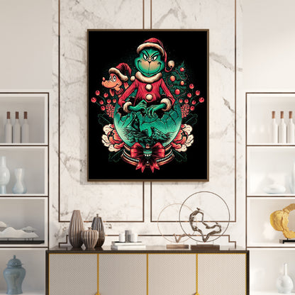 Green Monster - Full Round Drill Diamond Painting 40*50CM