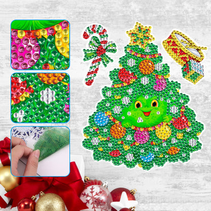 DIY Diamonds Mosaic Sticker Art Crafts 5D Handmade Christmas Kits Children Gifts