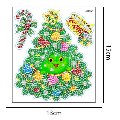 DIY Diamonds Mosaic Sticker Art Crafts 5D Handmade Christmas Kits Children Gifts