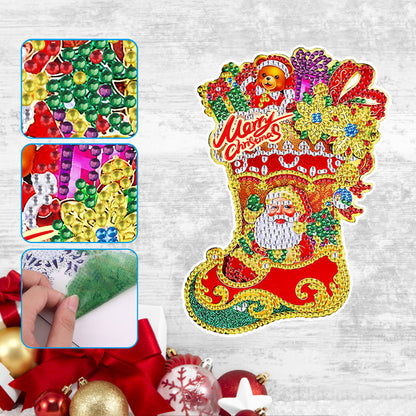 DIY Diamonds Mosaic Sticker Art Crafts 5D Handmade Christmas Kits Children Gifts