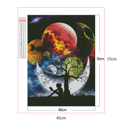 Romantic Night - Full Square Drill Diamond Painting 40*50CM