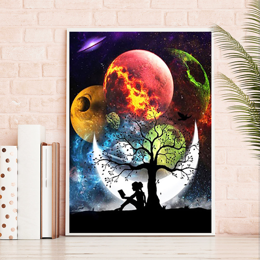 Romantic Night - Full Square Drill Diamond Painting 40*50CM