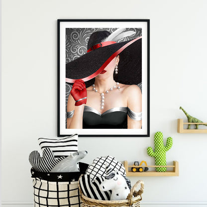 Modern Girl - Full Square Drill Diamond Painting 40*50CM