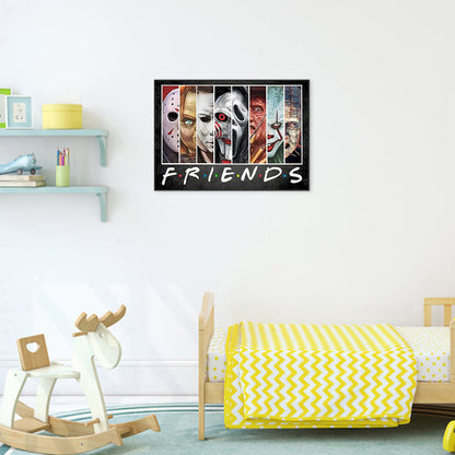 Horror Movie - Full Round Drill Diamond Painting 55*40CM