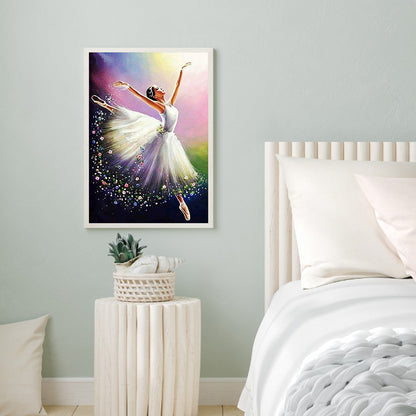 Ballet Girl - Full Round Drill Diamond Painting 50*60CM