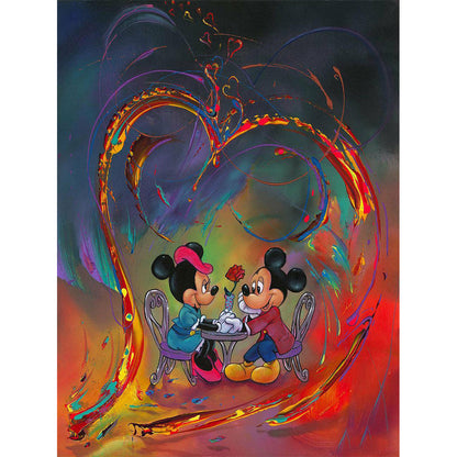 Mickey Mouse - Full Round Drill Diamond Painting 30*40CM