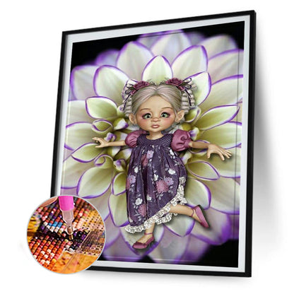 Big Eyed Elf - Full Square Drill Diamond Painting 30*40CM