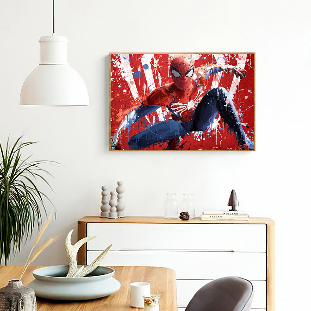 Spiderman - Full Square Drill Diamond Painting 60*50CM