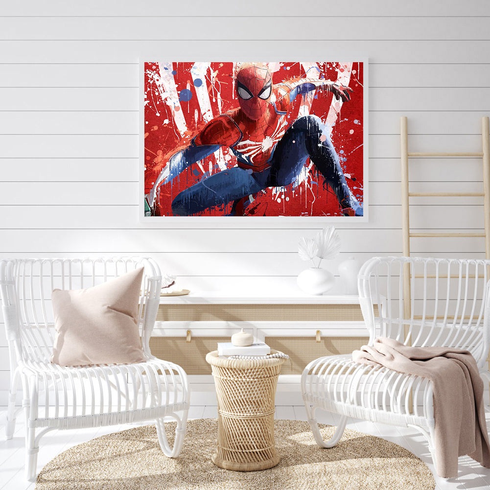 Full Round Drill Diamond Painting - Spiderman - 30*40cm