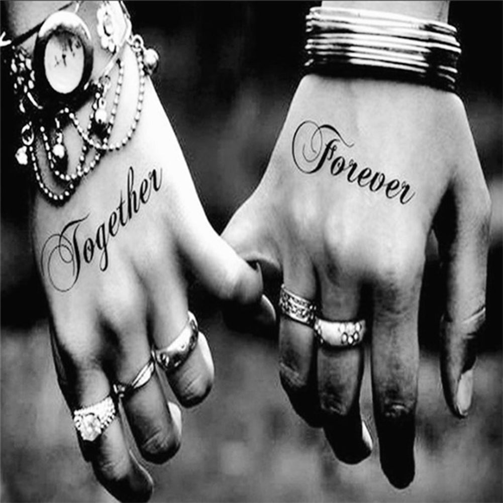 Hold Hands - Full Round Drill Diamond Painting 30*30CM