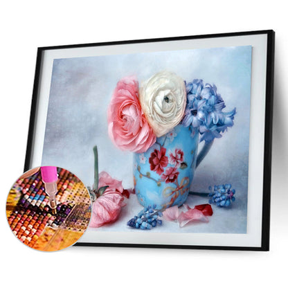 Ranunculus Bouquet - Full Round Drill Diamond Painting 40*30CM