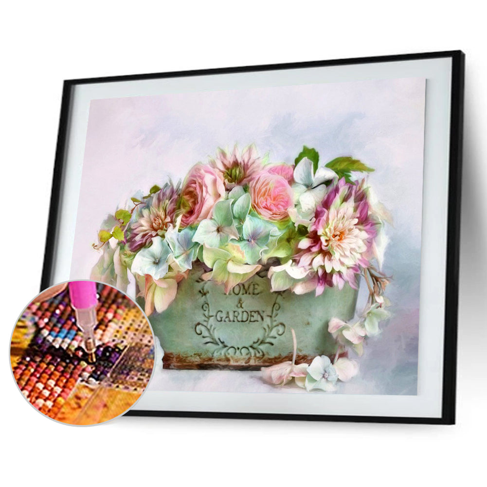 Bouquet - Full Round Drill Diamond Painting 40*30CM